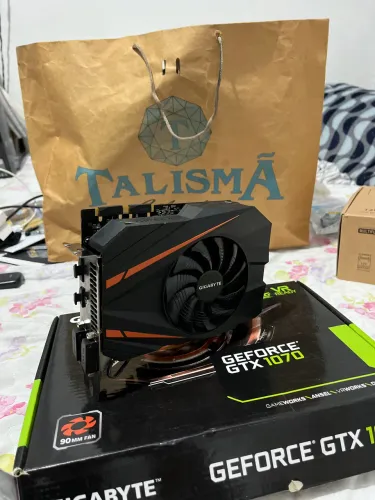 Placa de Vídeo GTX 1070 8GB
