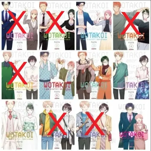 Coleção Wotakoi Usada em ÓTIMO ESTADO (avulso - informar volume desejado no chat)