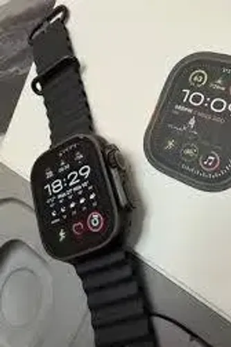 Apple Watch Ultra 2 49mm Preto Seminovo 100% (Garantia: 08/12/2026) Loja na Savassi