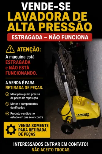 Lavadora de Alta Pressão Kärcher