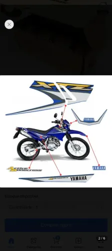 Kit adesivo Yamaha