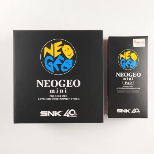 NEOGEO Mini SNK Original Japonês + Controle Pad Preto | Completo na Caixa - Lacrados