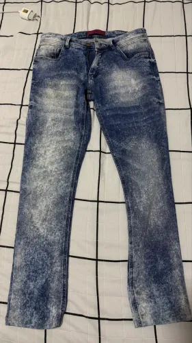 Calça Jeans Masculina TNG Lavagem Estonada / Marmorizada - Tamanho 40