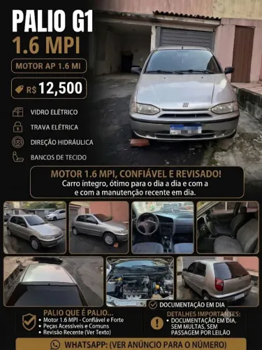 Fiat Palio EL 1.6 SPI 2P E 4P 1999