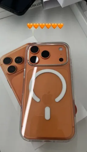 iPhone 17 Pro Max - 256GB - Laranja - Impecável - Oportunidade!