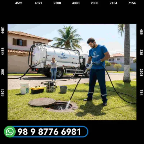 Limpa Fossa 98/9/8776/6981 Trajano em Renascença, Calhau, Cohama e Turu agora pela noite