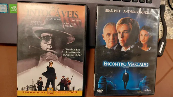 DVDs Filmes Os Intocáveis e Encontro Marcado