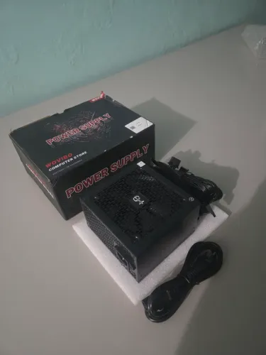 Fonte de Alimentação para PC Wovibo PSU com Potencia Nominai de 60OW 80 Plus