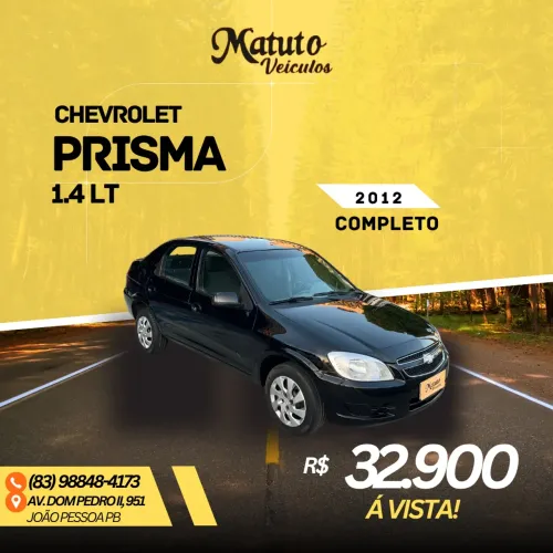Chevrolet Prisma Sed. Maxx/ LT 1.4 8V Econof. 4P 2012