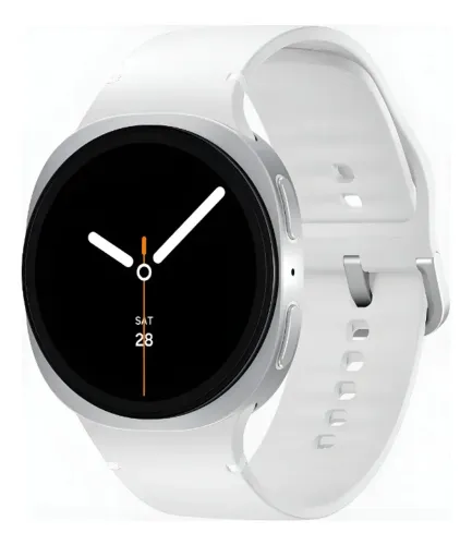 martwatch Samsung Galaxy Watch8 LTE 44mm, Com Galaxy AI e GPS, Prata