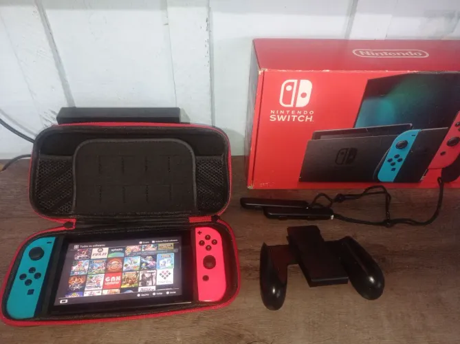 Nintendo Switch V2 - DESBLOQUEADO!!!