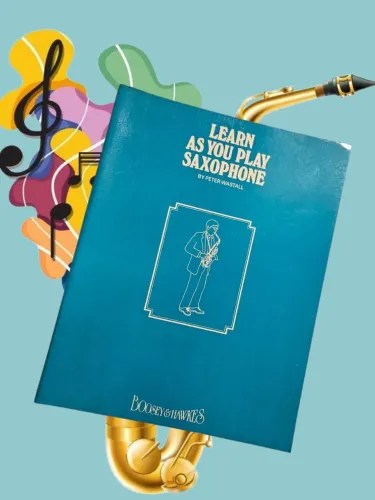 LIVRO "LEARN AS YOU PLAY SAXOPHONE" - SAXOFONE