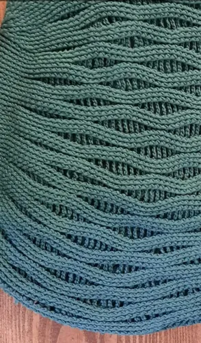 bolsa sanfona em croche