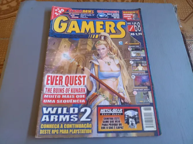 Revista de videogames Gamers 68