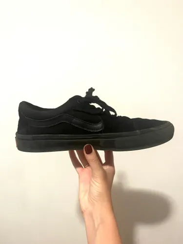 tênis vans sk8-low preto 41