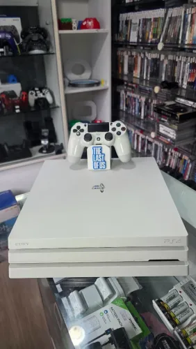 PS4 PRO White 1tb, Garantia, Aceito usado de entrada, Aceitamos Cartão ate 18x