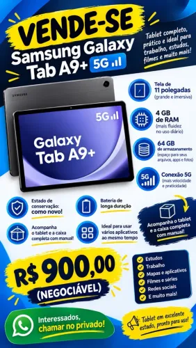 Tablet Samsung 5G