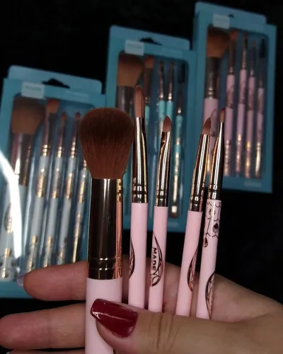 Kit pincel c/5 unidades na cor azul,rosa ou branco 15,00 cada