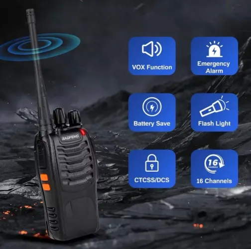 Rádio comunicador a pronta entrega par completo