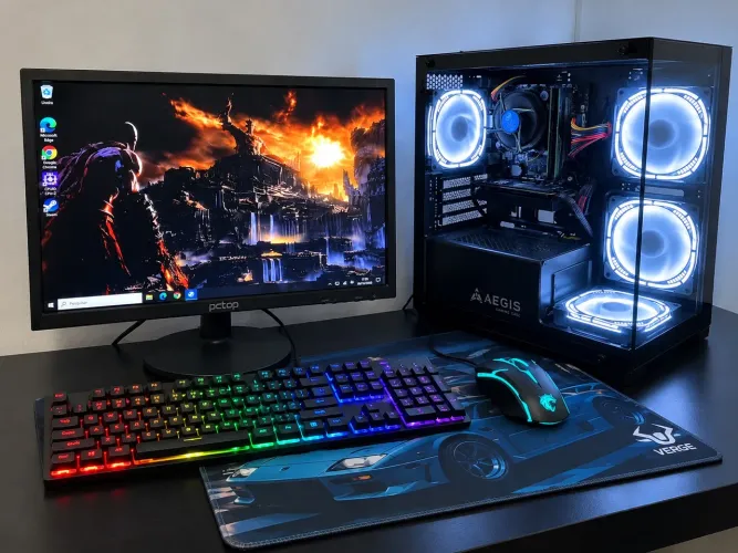 VENDO PC GAMER COMPLETO | PRONTO PARA USAR!