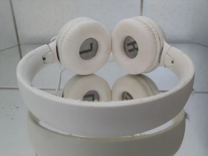 Headphone JBL Tune 500 Original Branco Pure Bass Som Forte