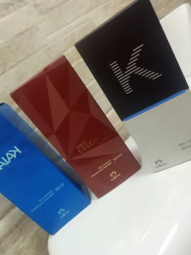 Kit trio desodorante corporal masculino Natura 100ml cada .