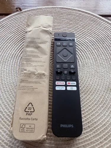 Vendo controle remoto Philips novo sem uso 