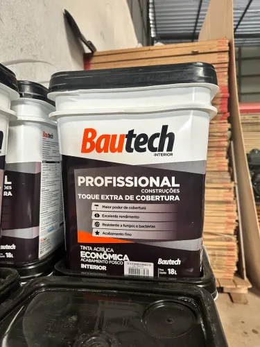 Tinta acrílica bautech 18L