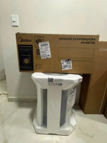 [NOVO] Ar Condicionado 12000btus Midea Inverter, lacrado na caixa com 1 ano de garantia