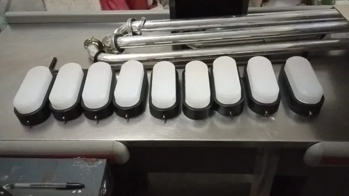 Luminária tartaruga kit com 9 unidades led branco frio