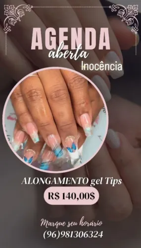 Unha em gel 