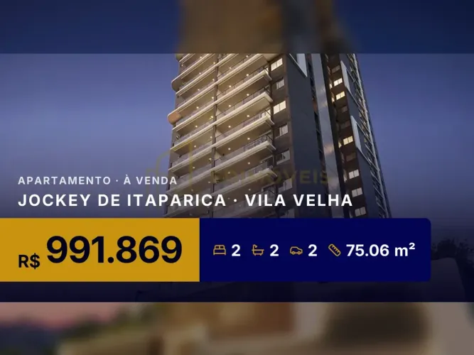 Venha conhecer seu novo lar no Jockey de Itaparica Apartamento com Suíte!