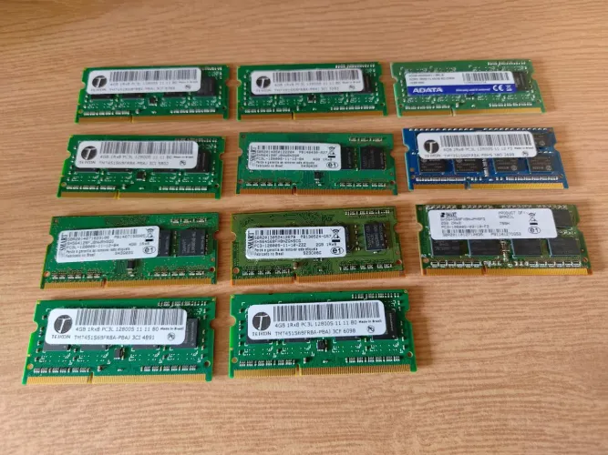 10x memória ram DDR3 4GB