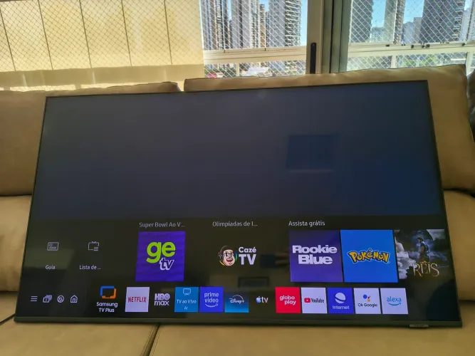 TV Samsung QLED 50? QN50Q60AAG 4K - Usada em Excelente Estado + Controle Solar