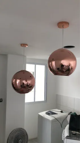 Lustres Pendentes Rosa
