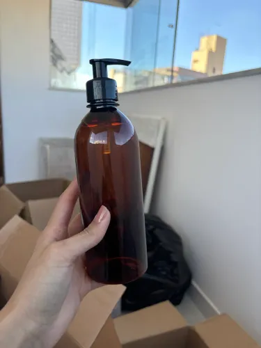 FRASCO 500ml ÂMBAR - USADO