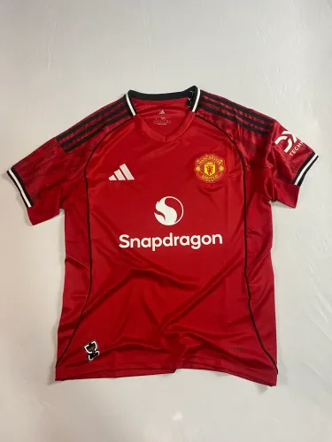 Camiseta Manchester United Home 25/26 - Torcedor Masculino 