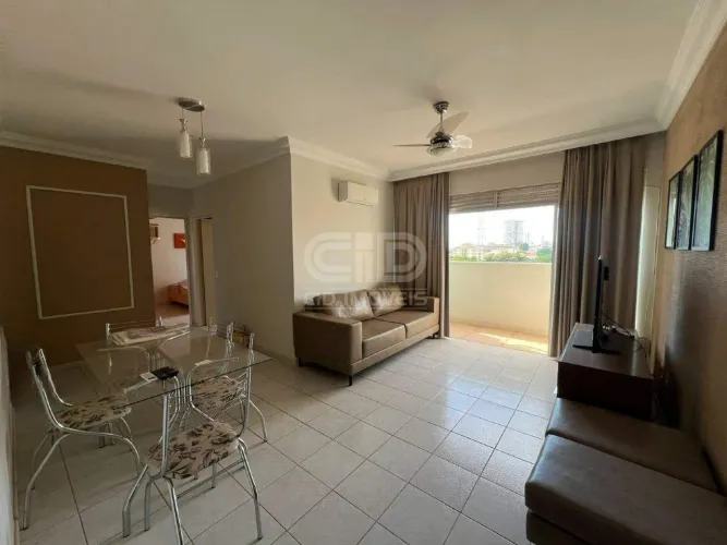 Apartamento Mobiliado com 2 Quartos no Edifício Planalto