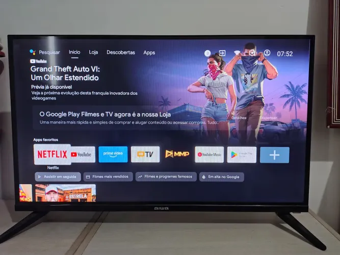 TV smart Aiwa 32 borda ultra fina