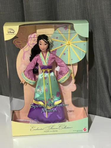 Boneca Barbie Mulan Spring Blosson original Mattel Disney