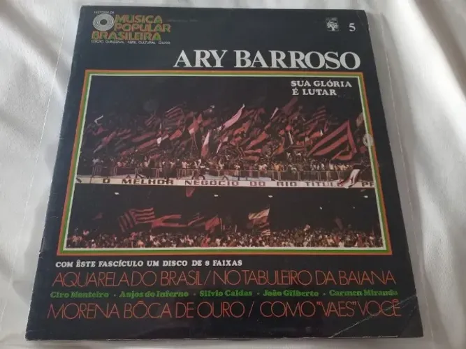 Lp Disco de vinil Ary Barroso - A História da Mpb
