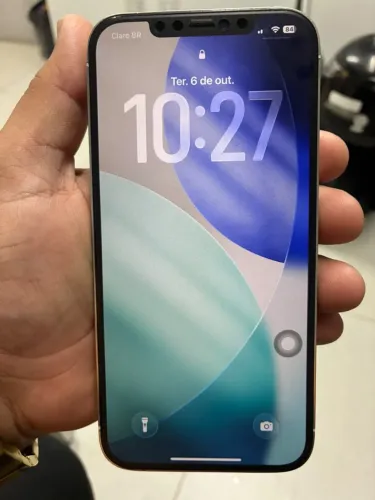 iPhone 12 Pro Max 128 Gb 84% bateria Face ID dele nao pegando