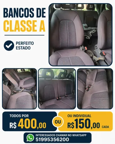 Jogo de bancos classe A 