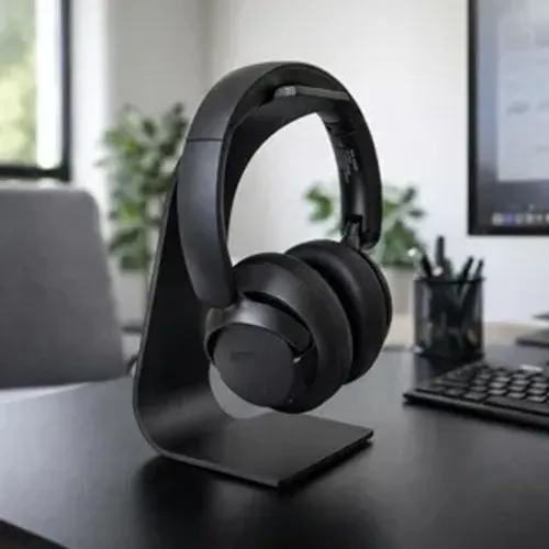 Suporte para Headset Gamer e Home Office | Organizador de Mesa Ergonômico | Base Antiderra