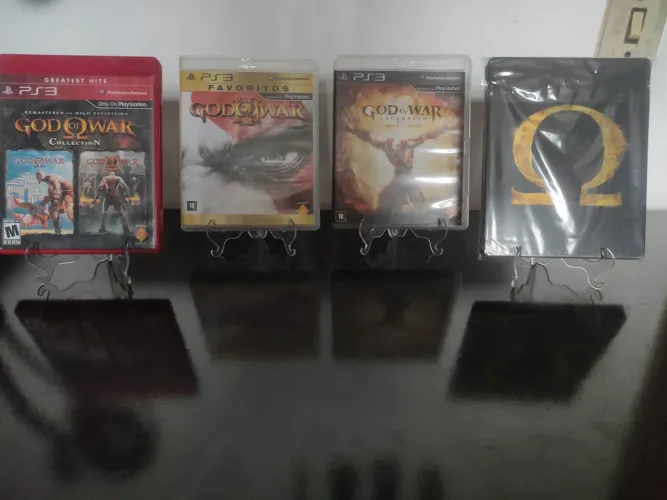 Jogo God of War Ascension / God of war 3 / God of War Collection / Steelbook PS3