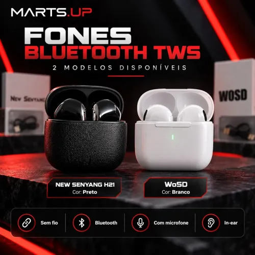 Fones bluetooth