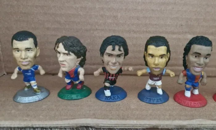 Mini craques Jogadores Microstars 5cm, nacionais e internacionais