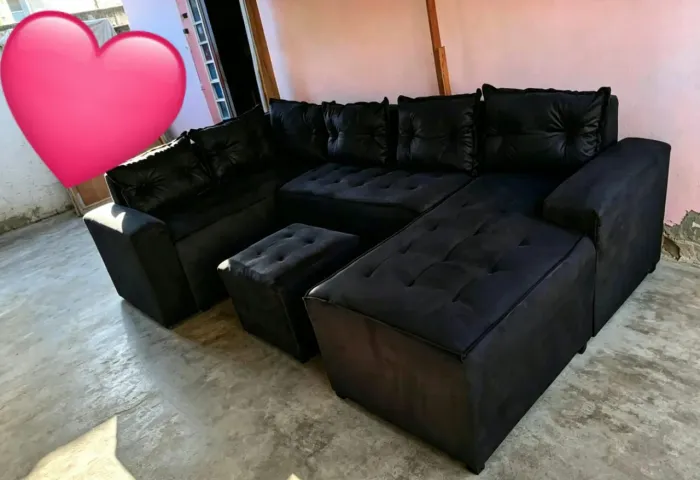 Sofás De tres peça NOVO a pronta entrega 