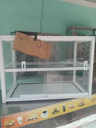 Vitrine de salgados