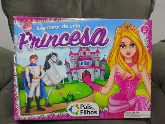 Jogo de Tabuleiro Princesas